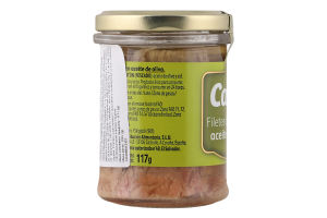 Філе тунця в олив.олії Calvo 180г