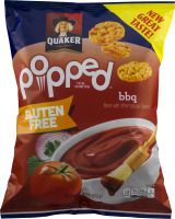 Quaker Popped Gluten Free Rice Snacks BBQ Flavor