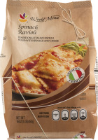Ahold World Menu Spinach Ravioli