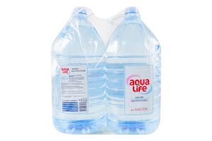 Вода питна негазована AquaLife п/пл 5л