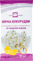 Мікропопкорн Єврогруп 90 г зі смаком масла