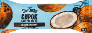 Сирок глазурований 15% з кокосом Галичина м/у 36г