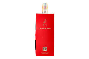 Набір Віскі 0.7л 40% Red label + 1 склянка 270мл Johnnie Walker к/у 2шт