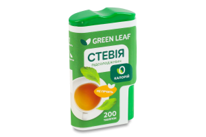 Стевия в таблетках Green Leaf п/у 200шт
