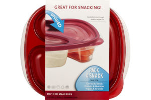 Rubbermaid Take Alongs Divided Snackers - 3 CT