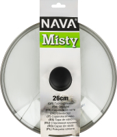 Кришка скло d26см №10-103-122 Misty Nava 1шт