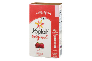Yoplait Original Low Fat Yogurt Strawberry - 8 CT