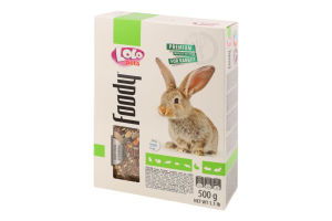 Корм д/кроликів 500г Lolo Pets
