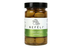 Оливки Nefeli Халкідіки зелені без кісточок