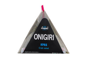 Сендвіч рисовий Онігірі з крабом Risumi м/у 110г