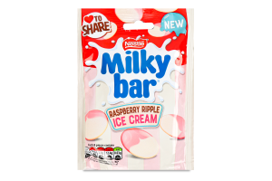 Цукерки Milkybar Raspberry Ripple Ice Cream