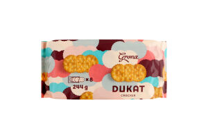 Крекер Dukat Grona м/у 244г