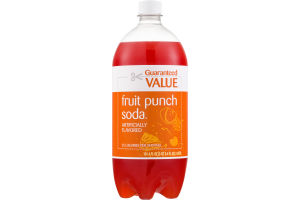 Guaranteed Value Fruit Punch Soda