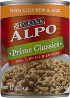 Purina Alpo Prime Classics Dog Food Chicken & Rice