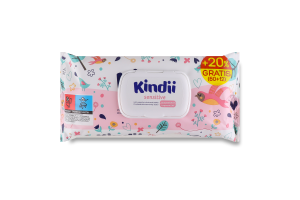 Серветки вологі Kindii Sensitive дитячі +20%