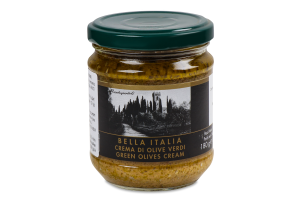 Паштет Bella Italia з зелених оливок