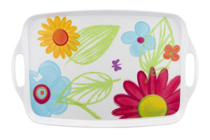 Smart Living Blooms Serving Tray