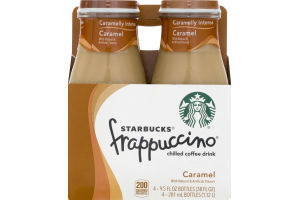 Starbucks Frappuccino Chilled Coffee Drink Caramel - 4 CT