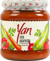 Икра кабачковая стерилизованная Yan с/б 470г