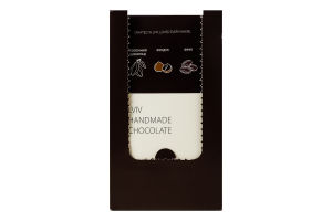 Шоколад молочний з горіховою начинкою Lviv handmade chocolate к/у 78г
