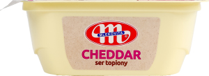 Сир плавлений 40% Cheddar Mlekovita п/у 150г