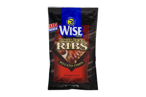 Wise Potato Chips Finger Lick'n Ribs