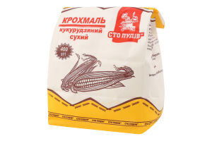Крохмаль кукурудзяний сухий Сто пудів м/у 400г