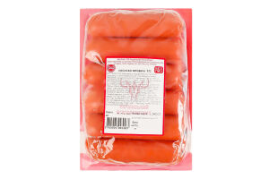 Сосиски Говяжьи Український м'ясокомбінат 1/с кг