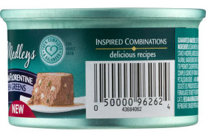 Fancy Feast Medleys Ocean Whitefish & Tuna Florentine with Cheese & Garden Greens Pate