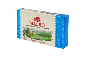Масло Чутянка 72,8% 180 г Селянське