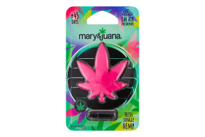 Ароматизатор Mary&Juana Polimer рожевий