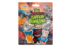 Іграшка-сквіш Хайпові ведмедики Tiki Wiki