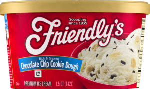 Friendly's Premium Ice Cream Chocolate Chip Cookie Dough