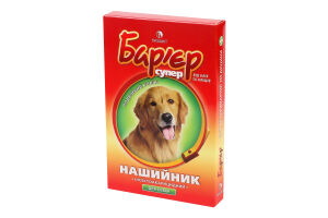 Нашийник д/собак інсектоакарицидний Бар"єр супер кольоровий 65*5см Продукт