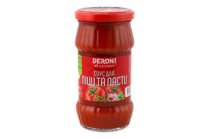 Соус для пиццы и пасты Deroni Kulinaria с/б 305г