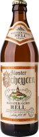 Пиво 0.5л 5.4% світле фільтроване пастеризоване Gold hell Kloster Scheyern пл