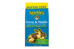 Annie's Homegrown Cocoa & Vanilla Gluten Free Bunny Cookies