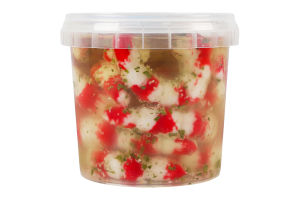 Креветки из сурими с пряностями в масле Mini Vici охл ведро 340г