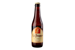 Пиво 0.33л 8% светлое нефильтрованное пастеризованное Tripel La Trappe бут