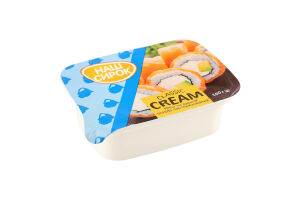 Крем на сирній основі 60% пастеризований Cream Classic Наш сирок п/у 160г