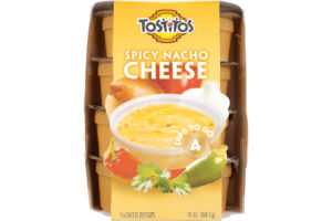 Tostitos Spicy Nacho Cheese Dips to Go - 4 PK