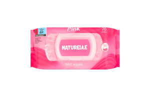 Серветки вологі Pink Naturelle 70шт