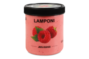 Морозиво плодово-ягідне Малина La Gelateria Italiana п/б 350г