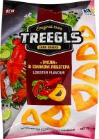 Завтраки сухие неглазированные с добавками со вкусом лобстера Treegls м/у 75г