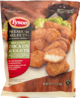 Tyson Premium Selects Breaded Chicken Nuggets