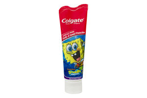 Colgate Spongebob Squarepants Fluoride Toothpaste Mild Bubble Fruit