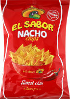 Чипси зі смаком перцю чилі Nacho El Sabor м/у 100г