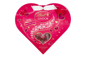 Lindt Lindor Milk Chocolate Truffles Milk And White