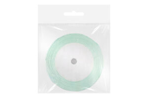 Стрічка д/подарунків мікс зелених тонів №148/63/127/73 сатин 1,2см*22м