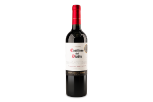 Вино 0.75л 13.5% красное сухое виноградное Каберне Совиньон Reserva Casillero del Diablo бут